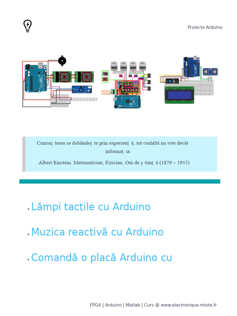 Proiecte Arduino | PDF