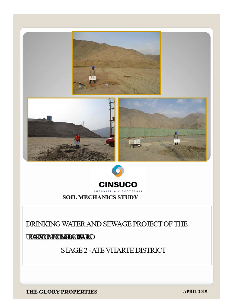 Soil Report of Ate | PDF | Geotechnical Engineering | Soil Mechanics