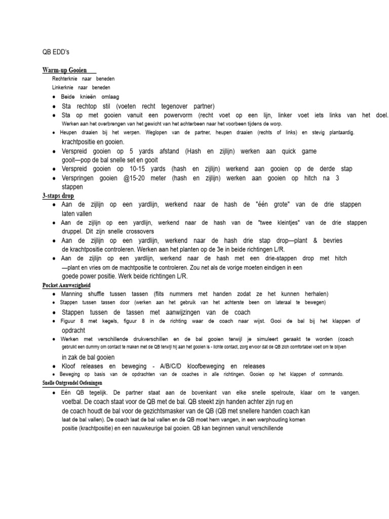 QB EDD's | PDF