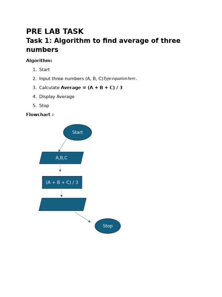 Algorithms for Average, Even/Odd, and Temp Conversion | PDF