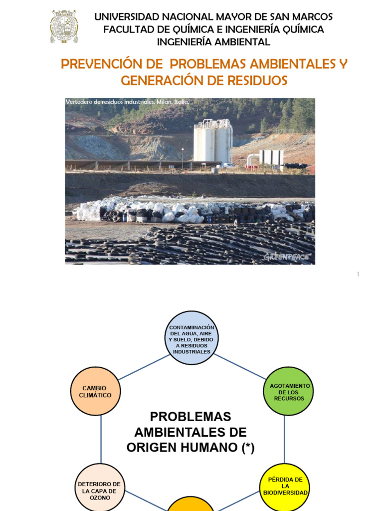Prevención de Residuos Industriales | PDF | Contaminación | Residuos