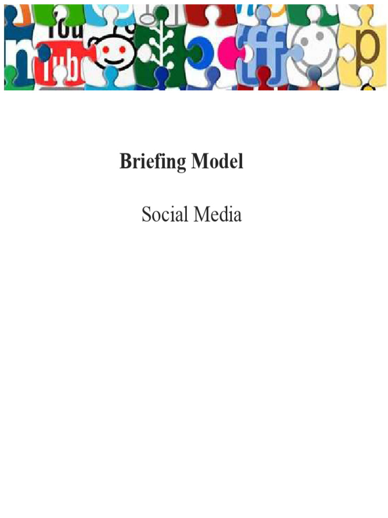Social Media Briefing Model Guide | PDF | Brand | Target Audience