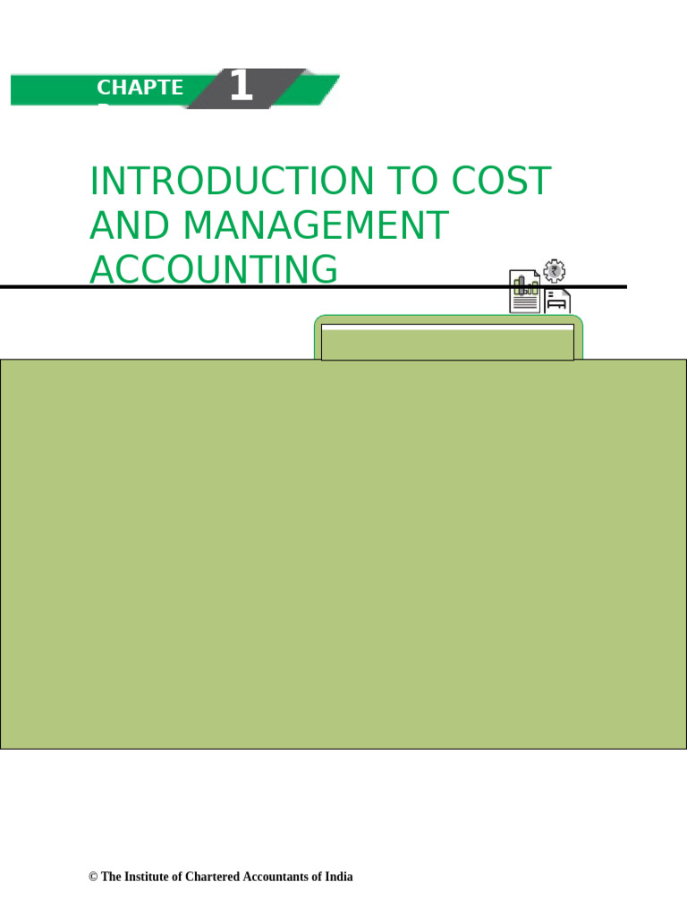Introduction to Cost and Management Accounting | PDF | Management ...
