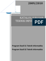 Katalog Jurusan Teknik Informatika ITS