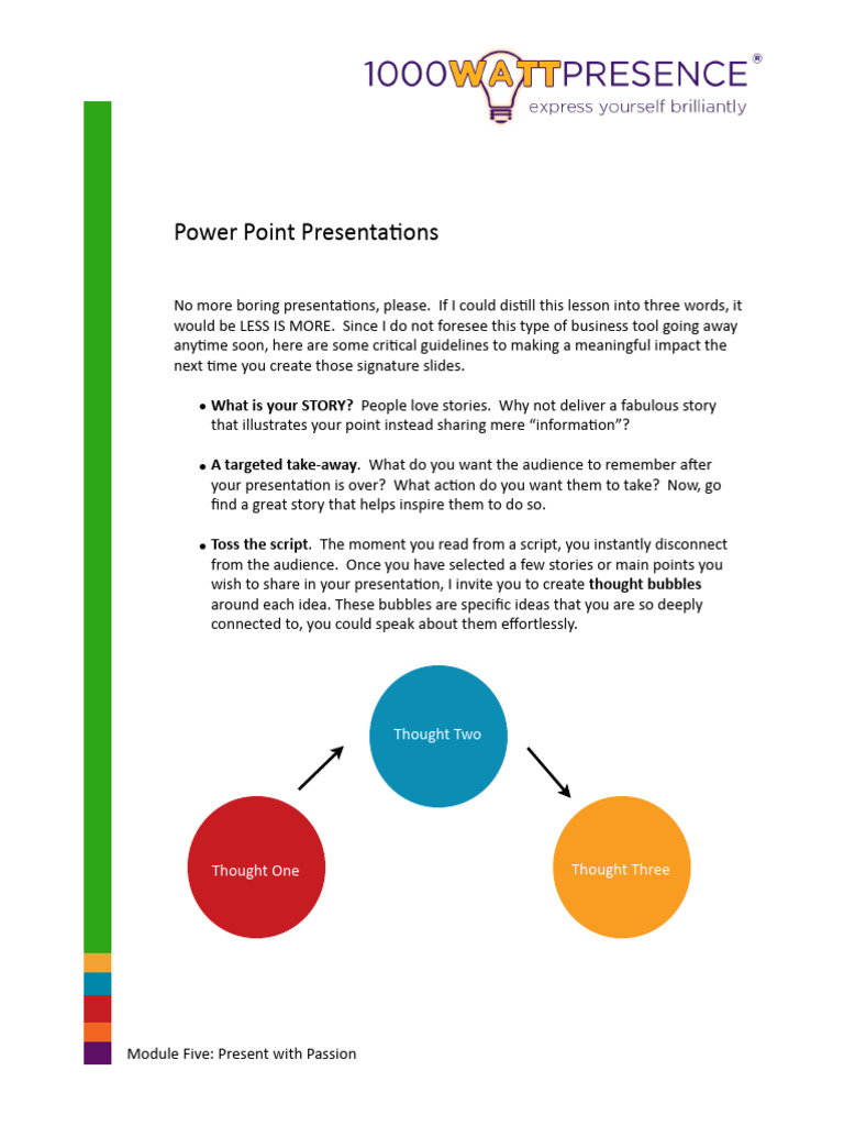 Engaging PowerPoint Presentation Tips | PDF