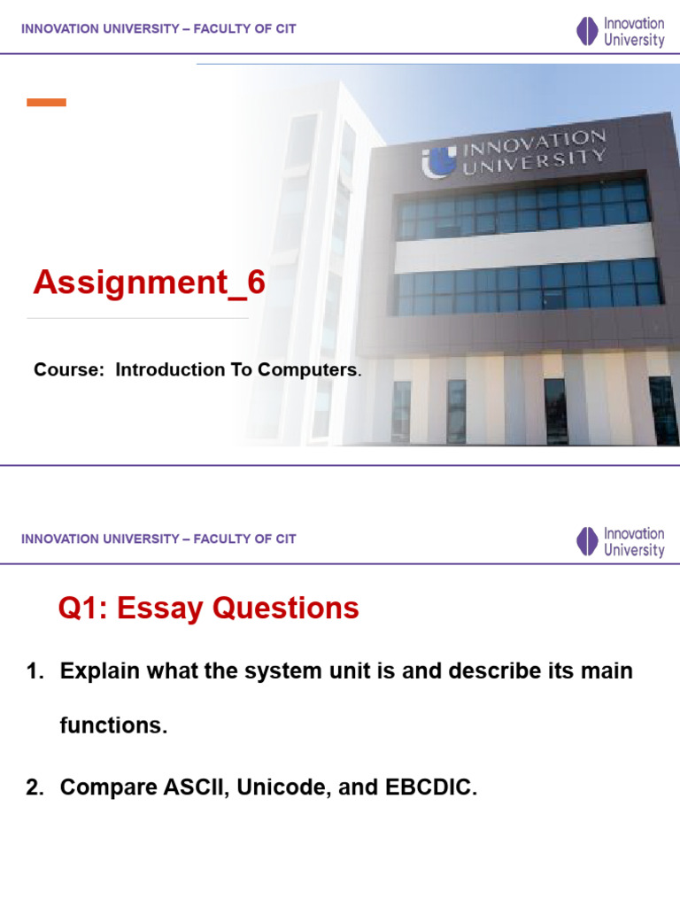 Assignment 6 | PDF
