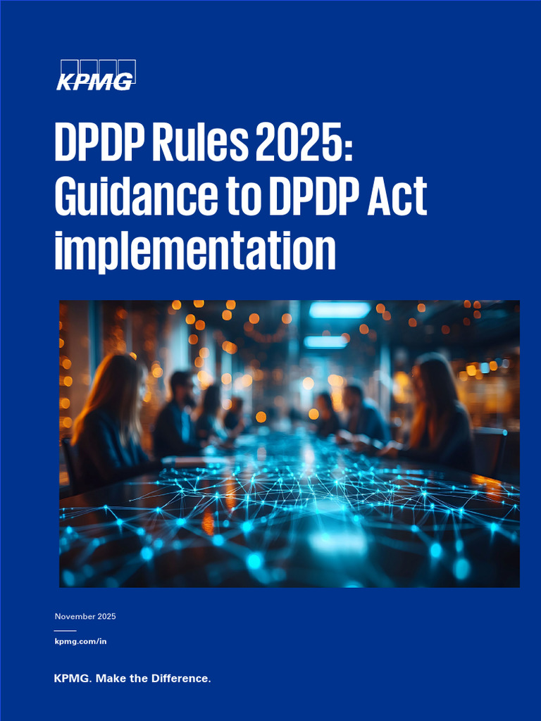 DPDP Rules 2025: Compliance Guidance | PDF | Governance | Limited ...