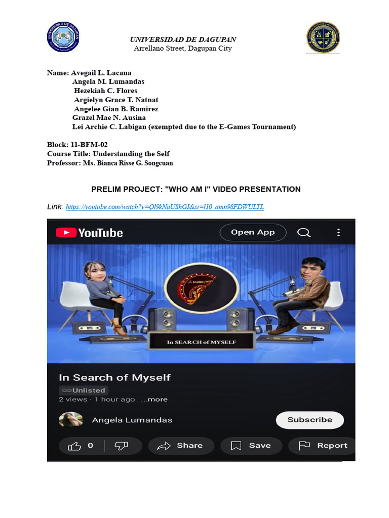 Prelim Project Group 4 11 Bfm 02 | PDF