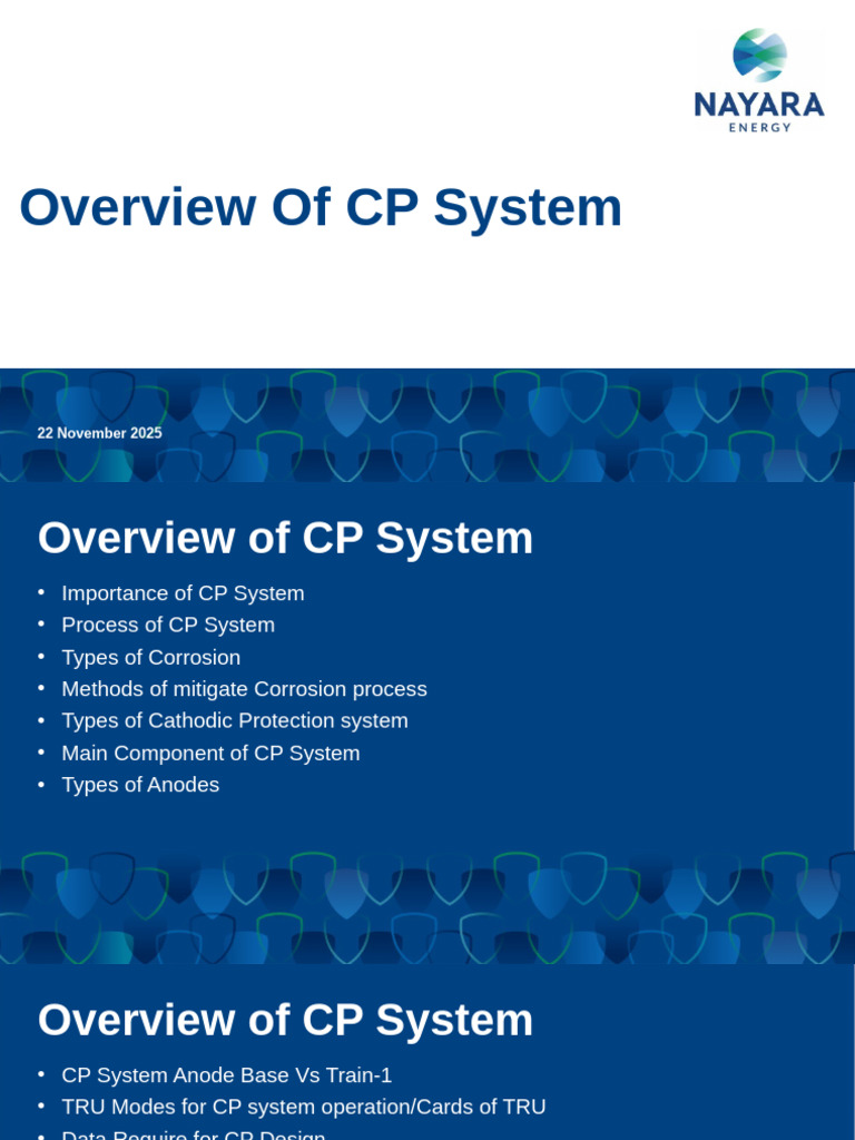 Cathodic Protection System Overview | PDF | Corrosion | Anode