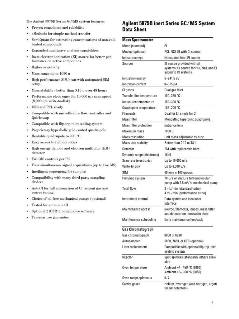 2 | PDF | Gas Chromatography | Gas Chromatography–Mass Spectrometry