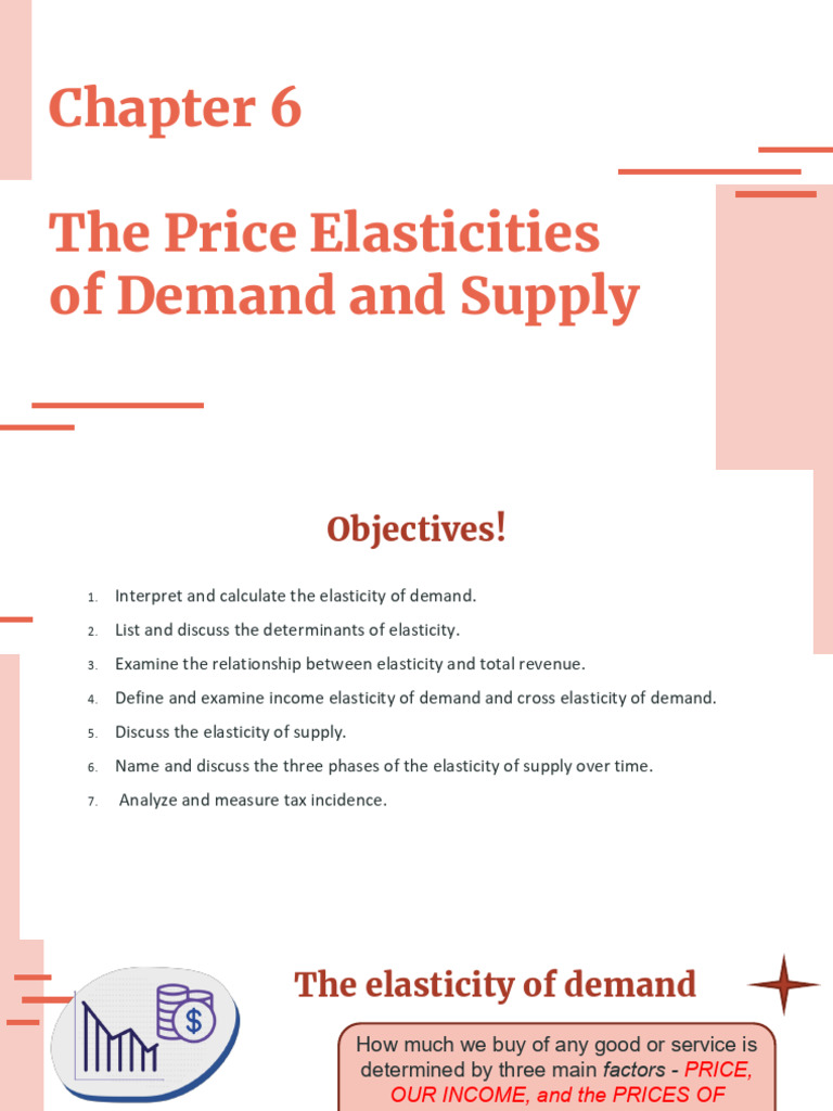 Understanding Price Elasticities of Demand | PDF | Price Elasticity Of ...