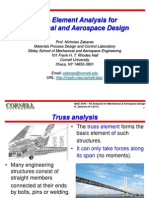 Direct Method Truss Analysis Matrice Di Rigidezza Composizione