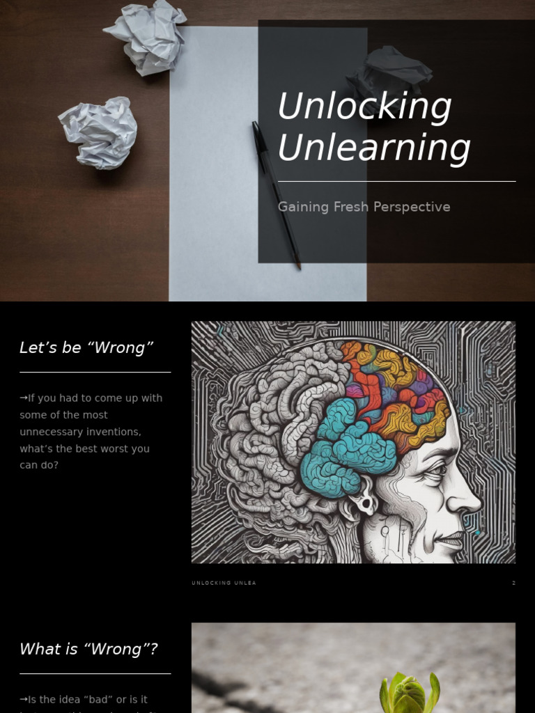 Unlocking Unlearning | PDF | Window (Computing) | Software