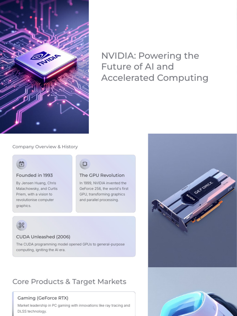 NVIDIA: AI and GPU Innovation Leader | PDF | Graphics Processing Unit ...