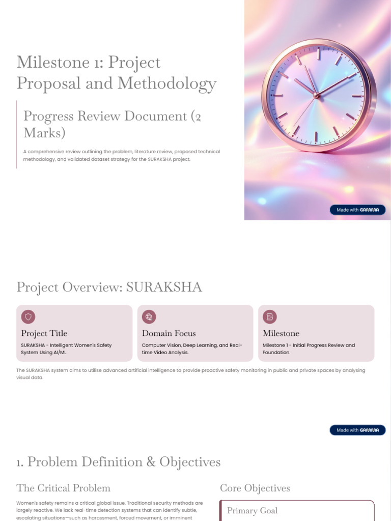 Milestone 1 Project Proposal and Methodology | PDF | Machine Learning ...
