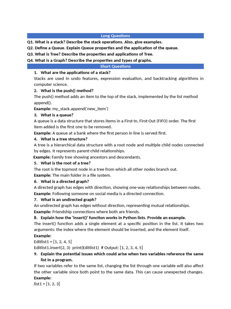 Chapter 4 | PDF | Queue (Abstract Data Type) | Algorithms And Data ...