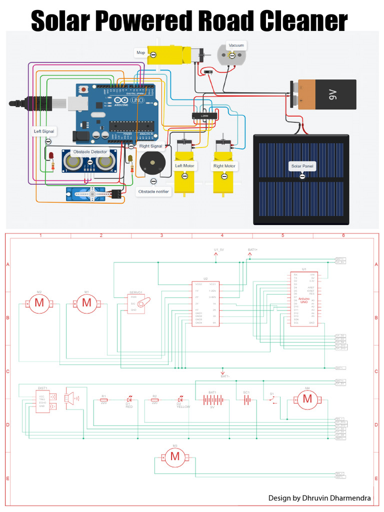 Solar Powered Road Cleaner | PDF
