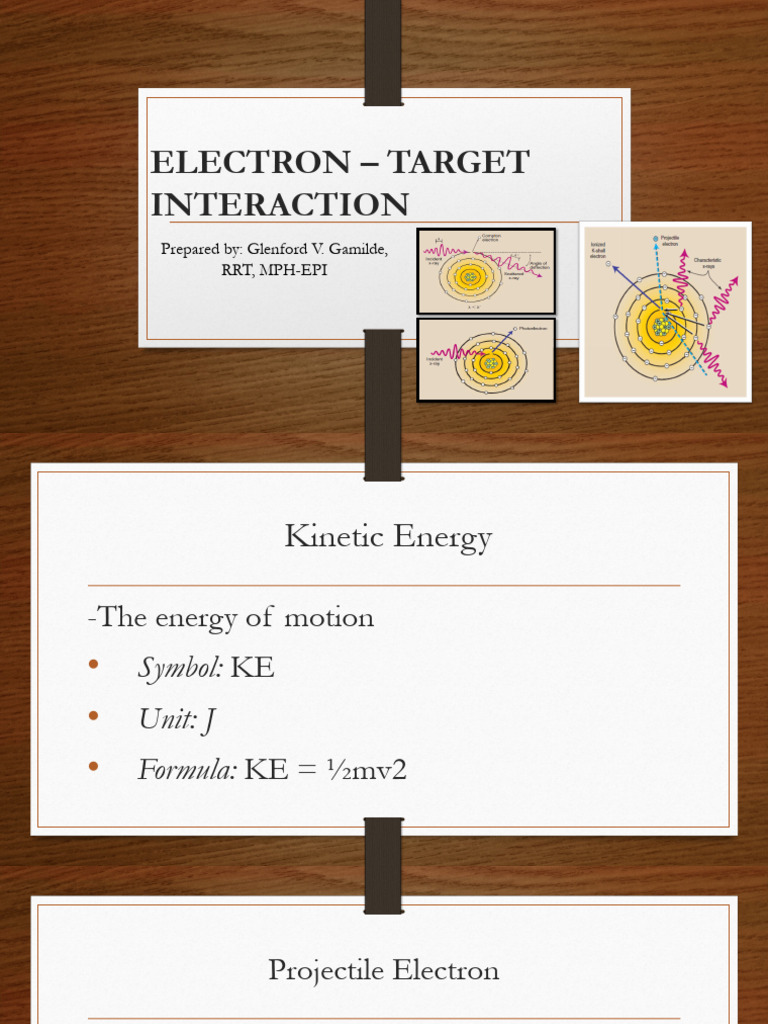 Proficiency On Electron - Target Interaction | PDF