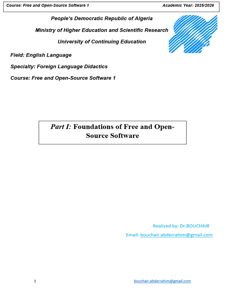 Free and Open-Source Software Overview | PDF | Free Software | Gnu
