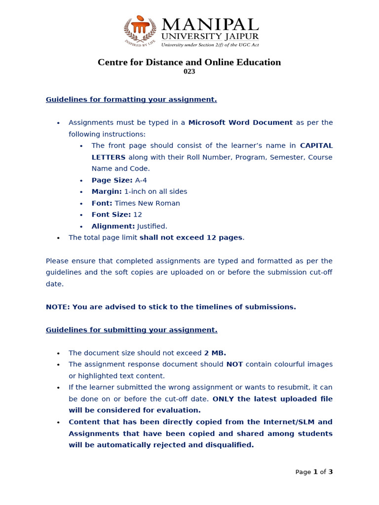 Assignment - DBB2201 - BBA Sem 4 - Set 1 and Set 2 - Feb-Mar, 2025 ...