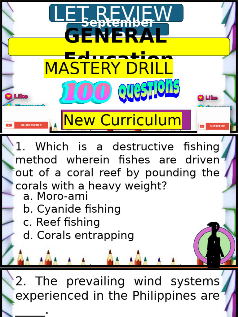 General Education New Curriculum Mastery Drill | PDF | Taxes ...