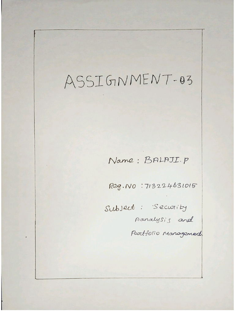 Sapm 03 | PDF