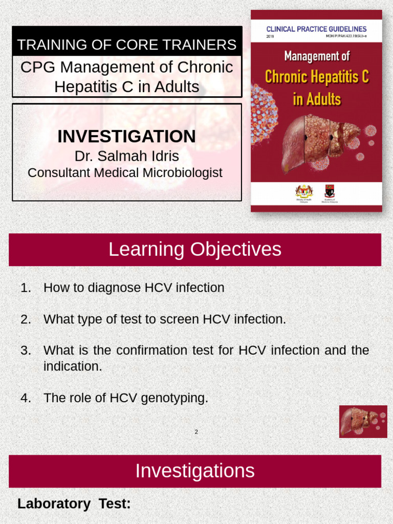 HCV Diagnosis and Testing Guidelines | PDF | Hepatitis C | Infection