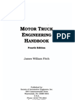 (Cover Only) Motor Truck Engineering Handbook