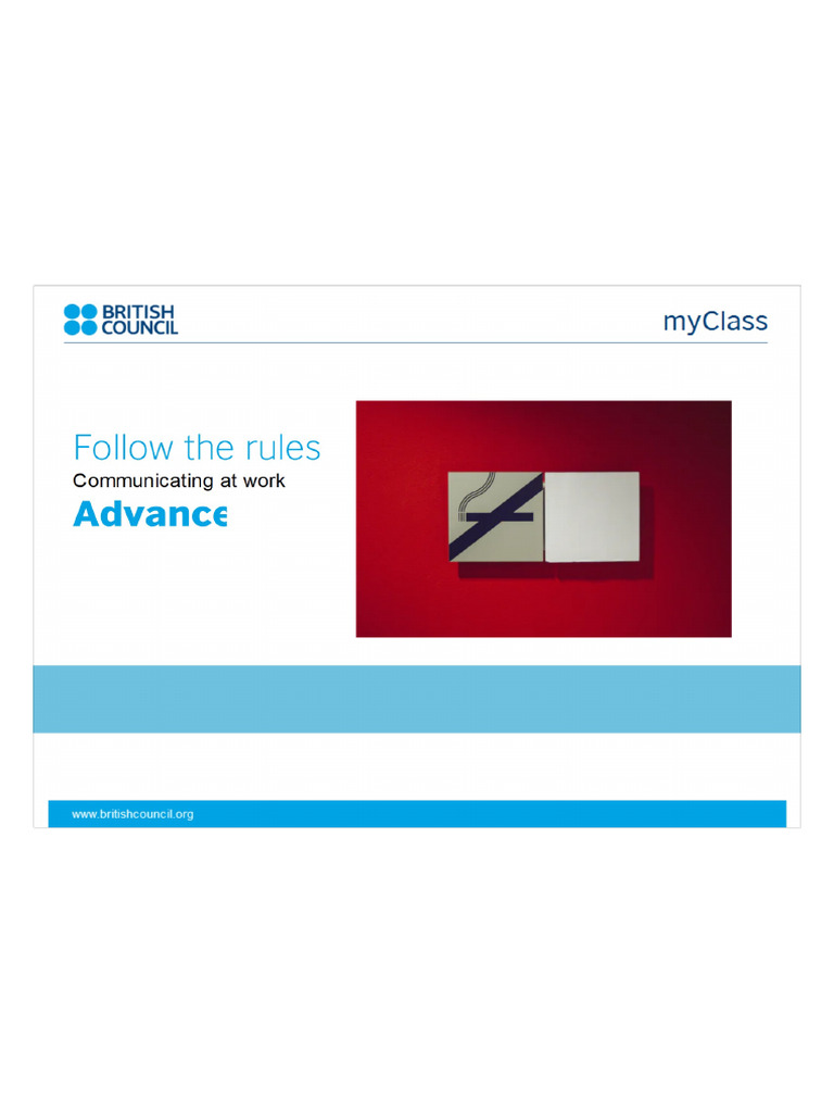 Advanced Lesson 8 | PDF