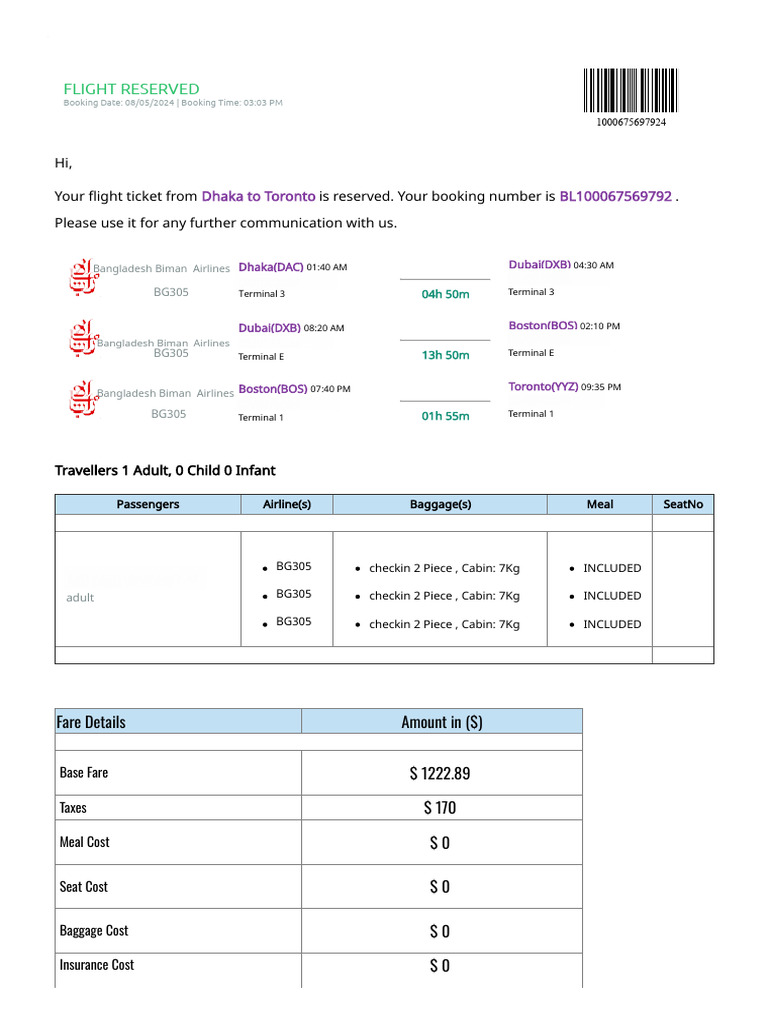 Book Ticeket | PDF