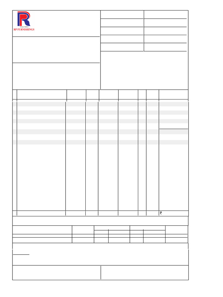 Proforma Invoice for Wallcoverings | PDF | Invoice | Public Finance