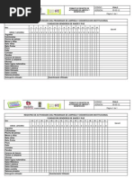Formatos de Control de Fumigación | PDF