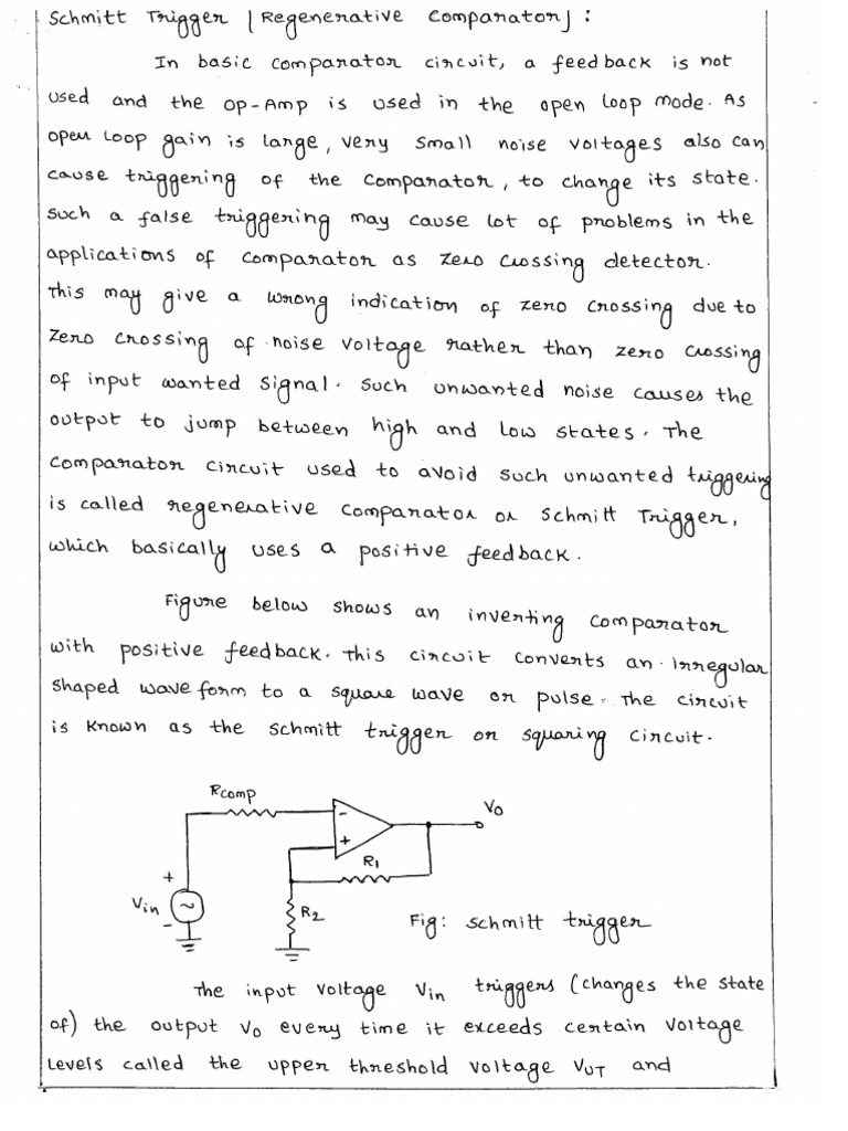 Schmit Trigger | PDF