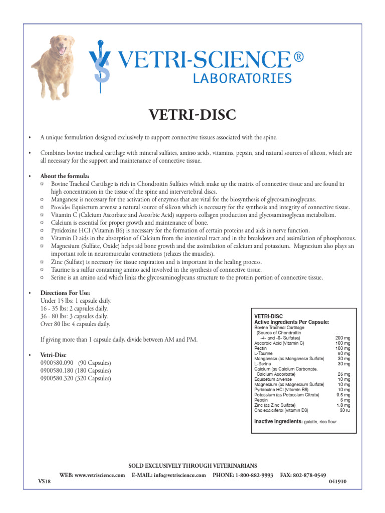Vetri Disc | PDF | Magnesium | Calcium
