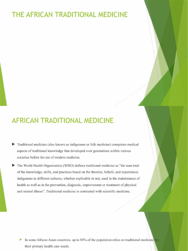 African Traditional Medicine | PDF