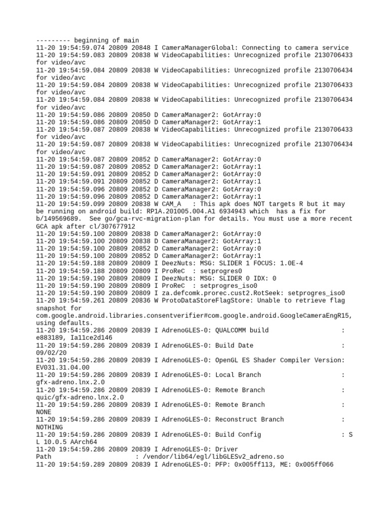 Log Cat 1763657699038 | PDF | Computer Architecture | Computing