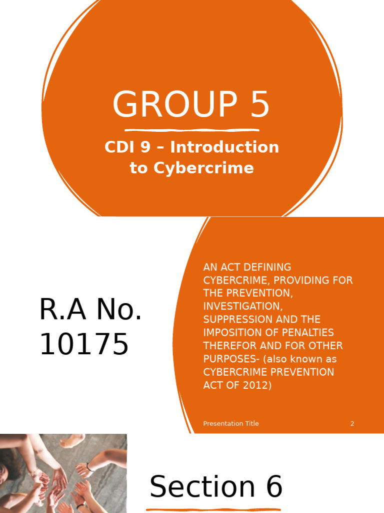 Cdi 9 Reportinggroup 5 | PDF | Cybercrime | Defamation