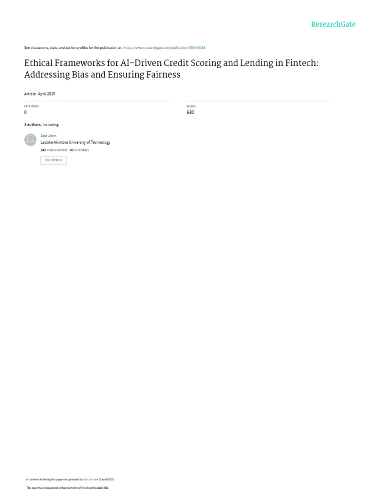 Ethical Frameworksfor AI | PDF | Artificial Intelligence | Intelligence ...
