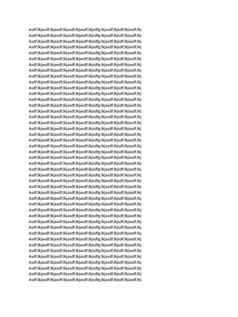 Random Text Document Analysis | PDF