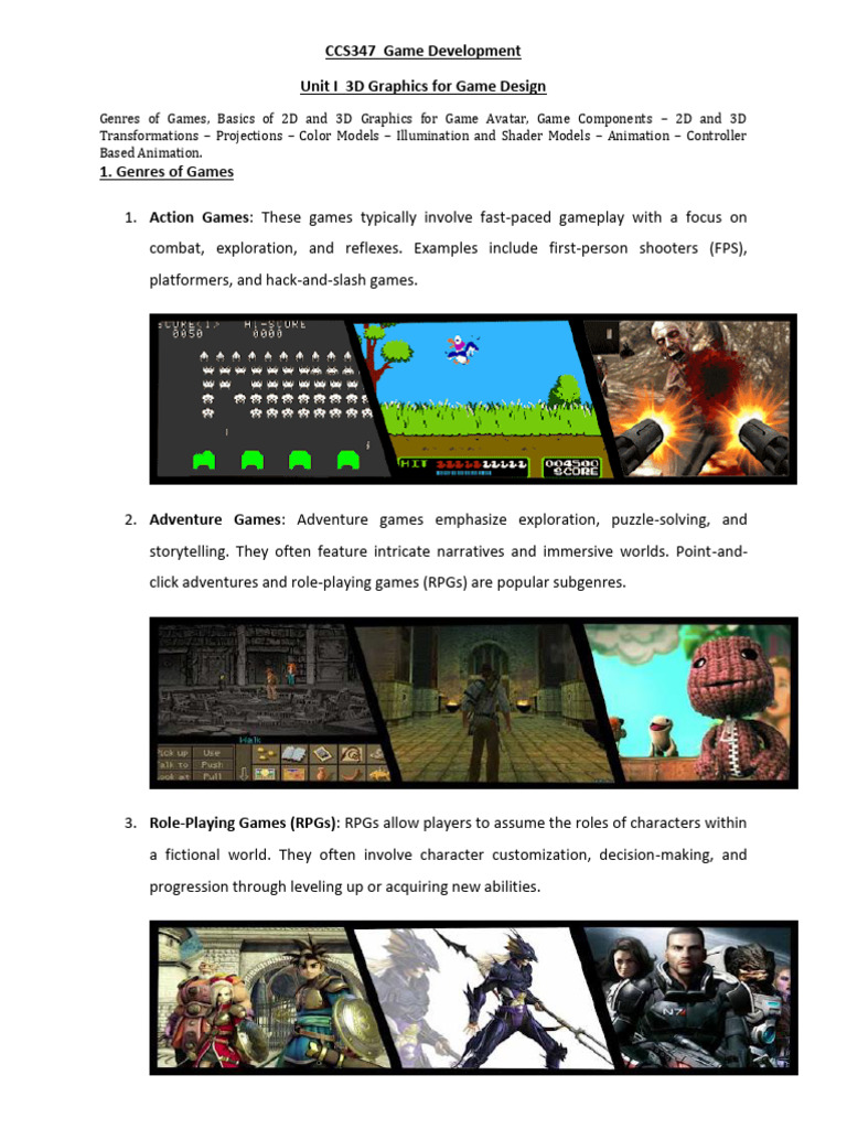 3D Graphics & Game Design Basics | PDF | Shader | Texture Mapping