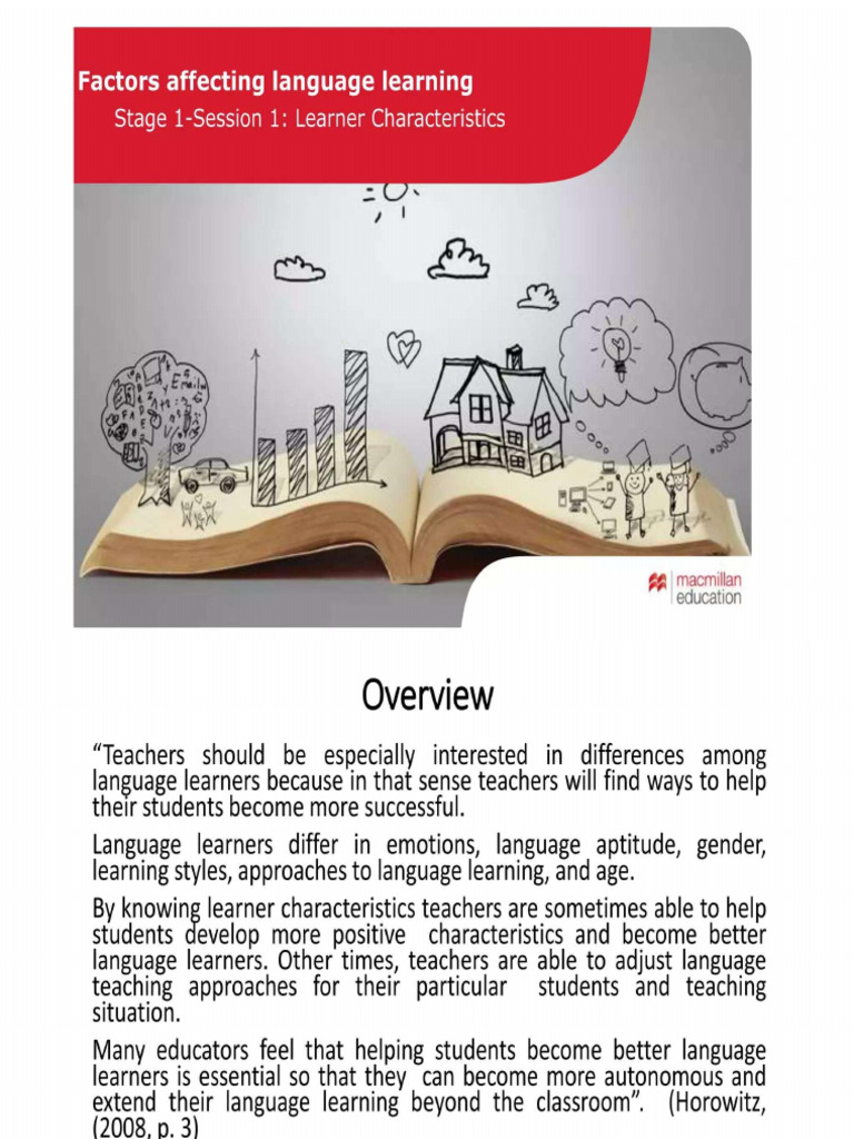 13 Factors Affecting Language Develoment | PDF