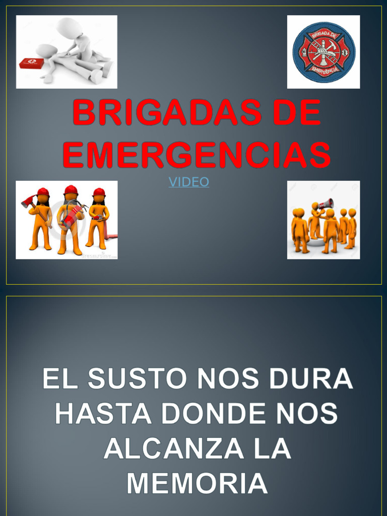 Plan de Emergencia y Brigadas de Seguridad | PDF | Emergencia | La ...