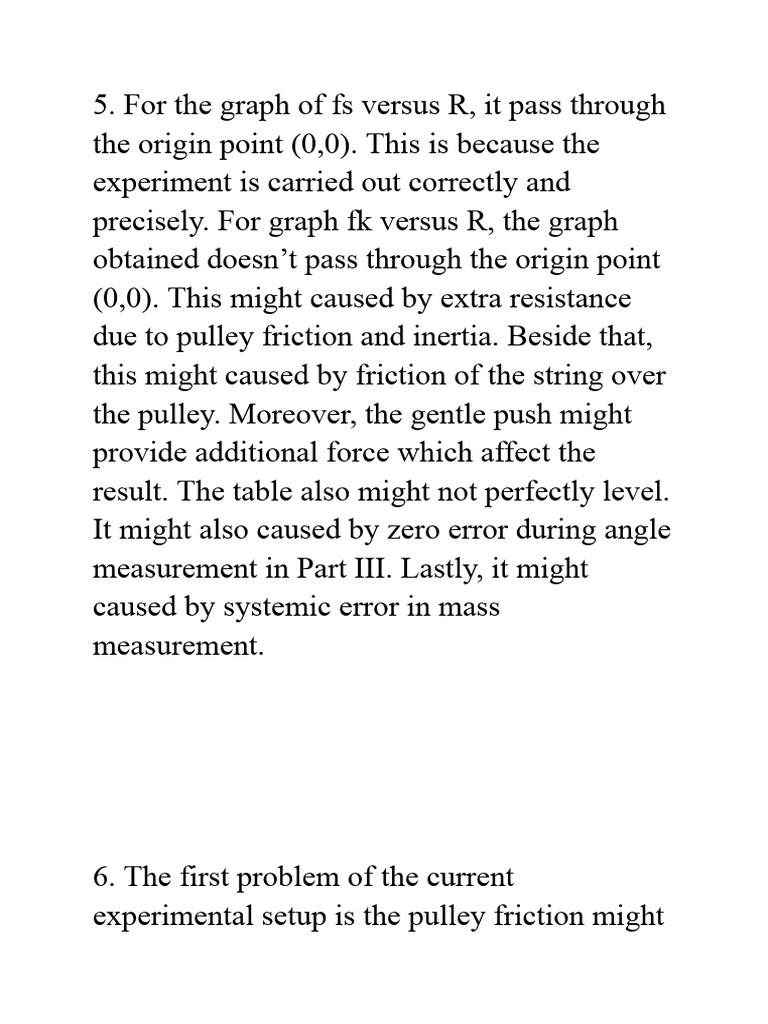 Experimental Errors and Solutions in Physics | PDF