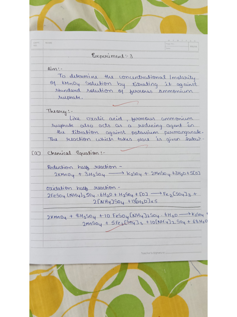 Experiment 3 | PDF