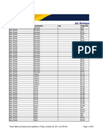 Jet Airways Flight Schedules