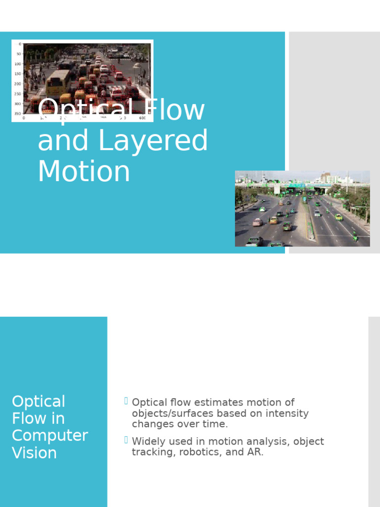 Optical Flow and Layered Motion Analysis | PDF | Vision ...