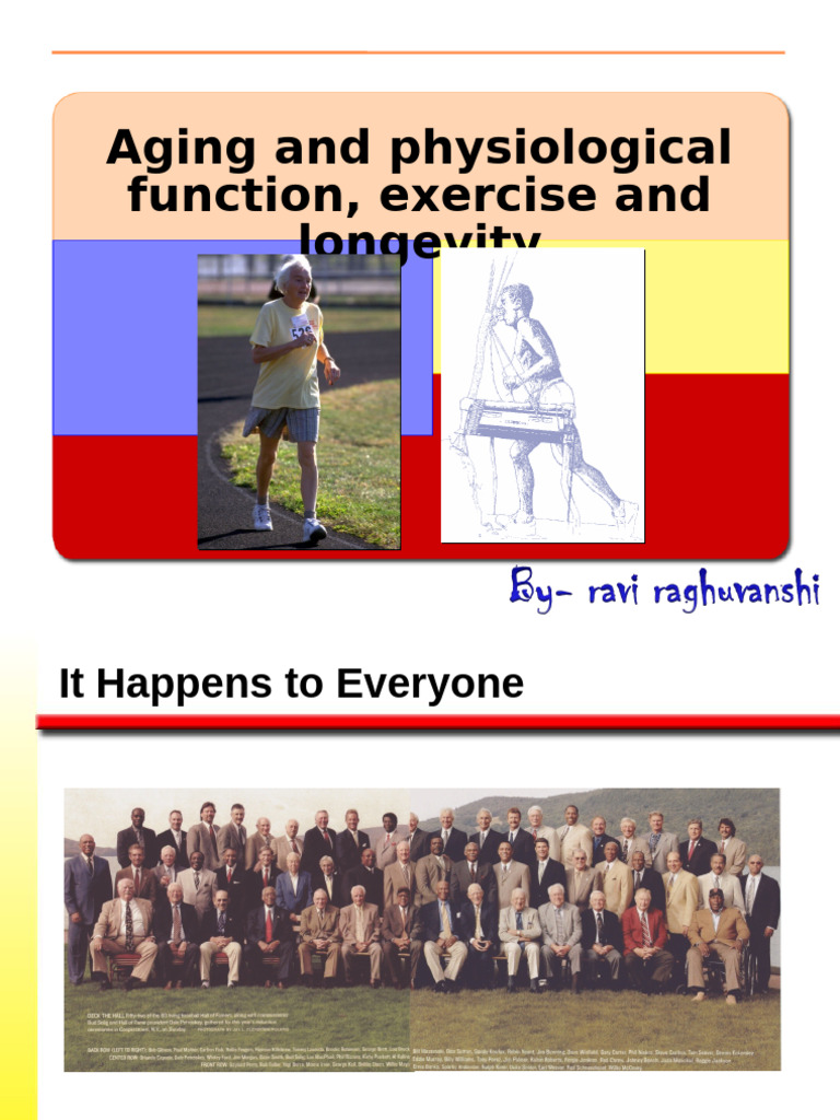 Aging, Exercise, and Physiological Changes | PDF | Skeletal Muscle | Heart