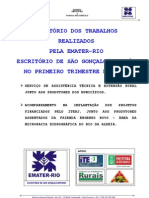 Relatório Trimestral Emater-Rio 2012