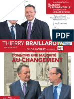 Profession de Foi de Thierry Braillard