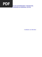 Download Proyecto de Evaporacion y Secado Del Lactosuero en Empresa Lactea by Sergio Liboreiro Mayn SN95332212 doc pdf
